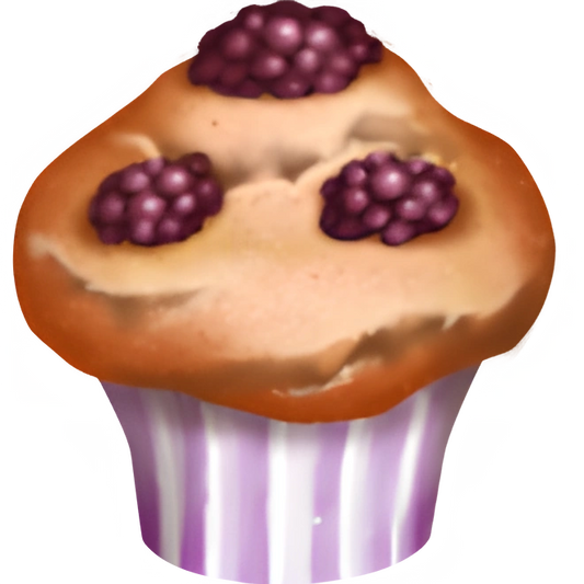 Blackberry Muffin	(x50)