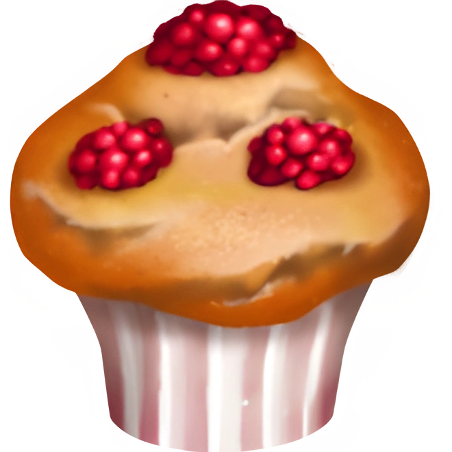 Raspberry Muffin (x50)