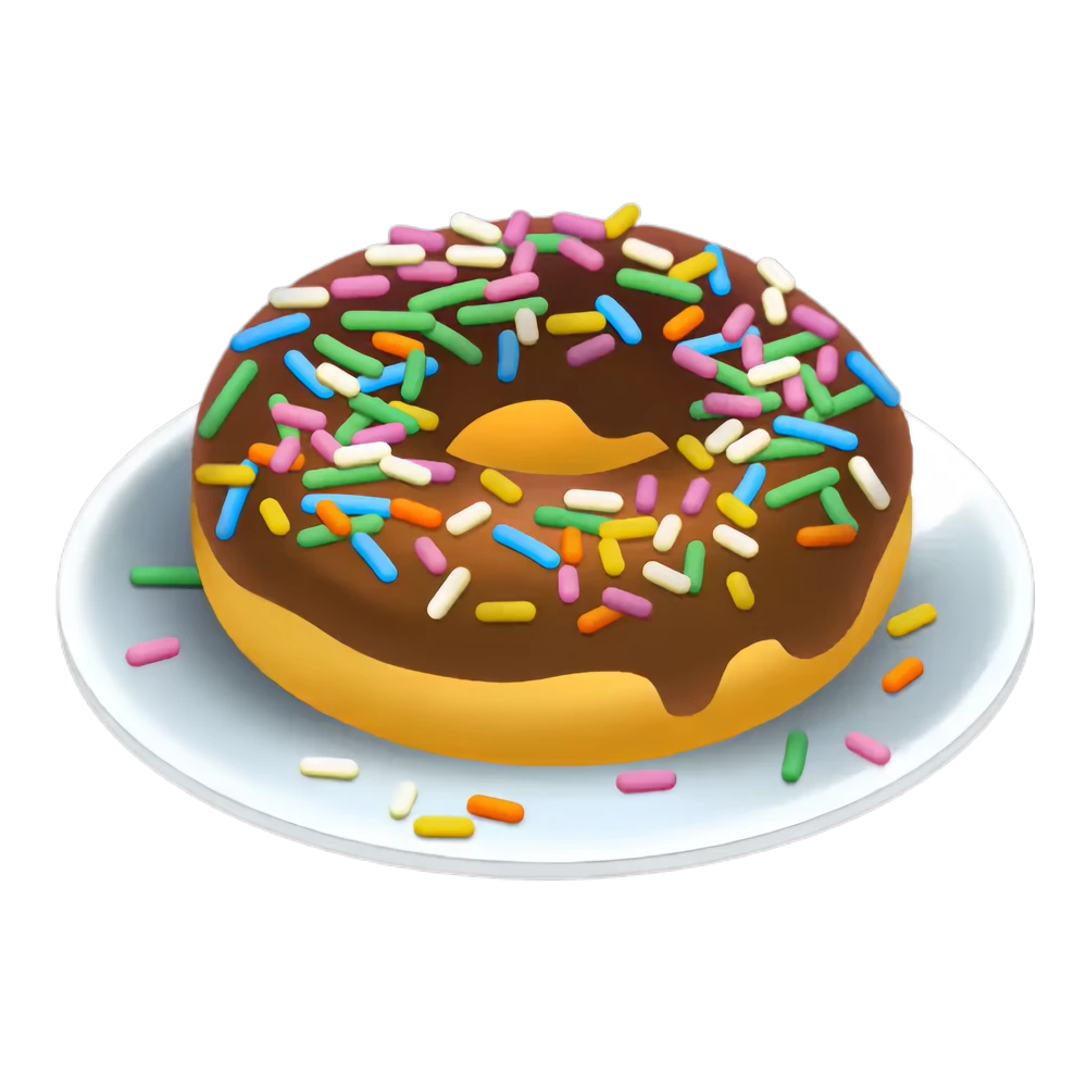 Sprinkled Donut (x50)